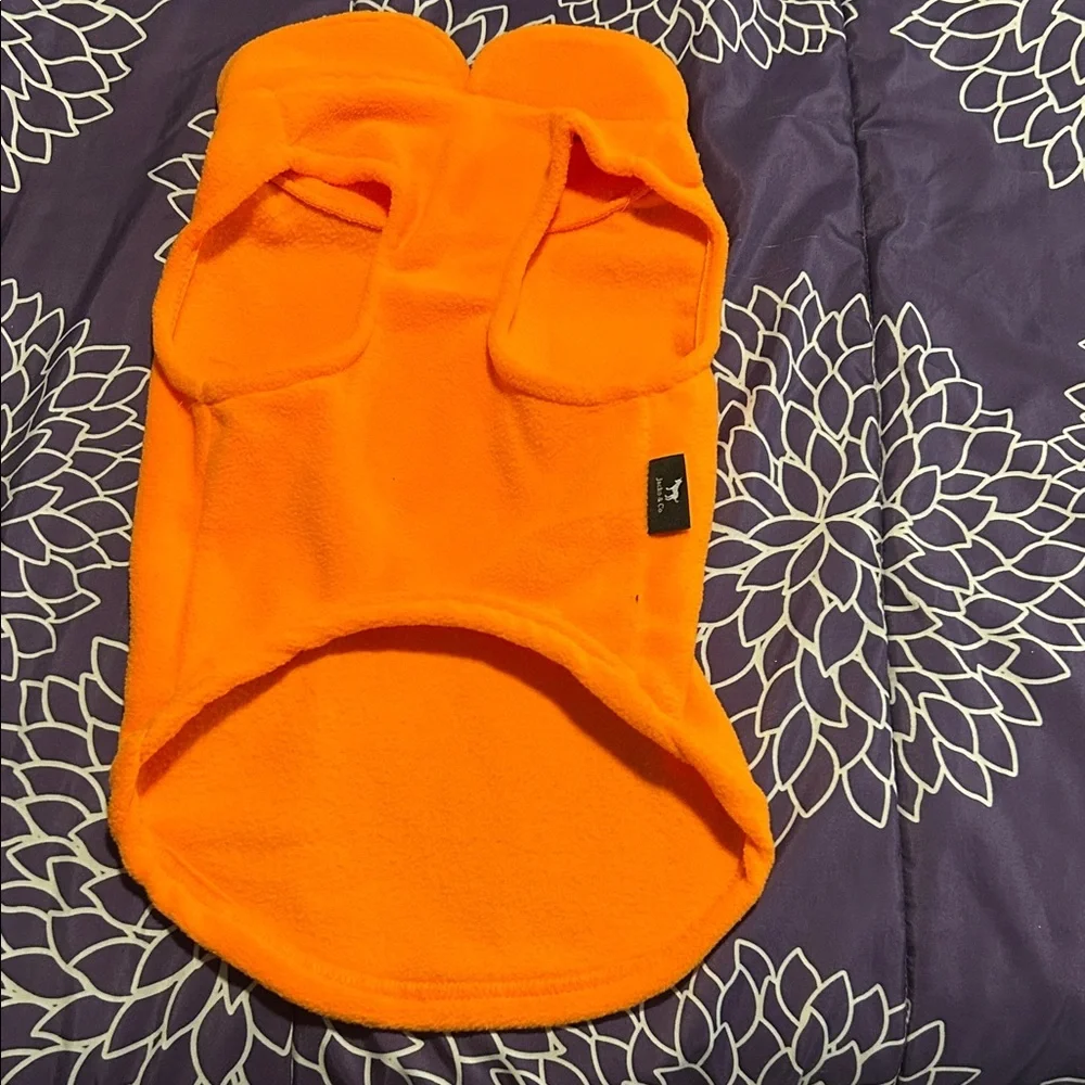 Vibrant Orange Dog Safety Vest New